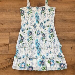Girls Loveshackfancy Smocked Dress